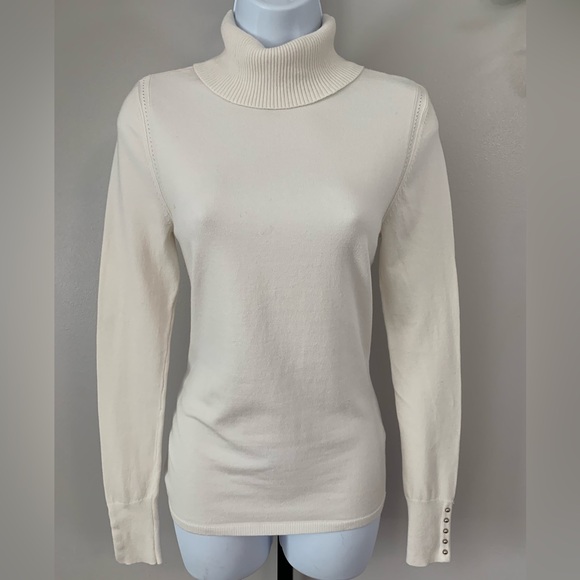 White House Black Market Turtleneck Sweater - Picture 1 of 16
